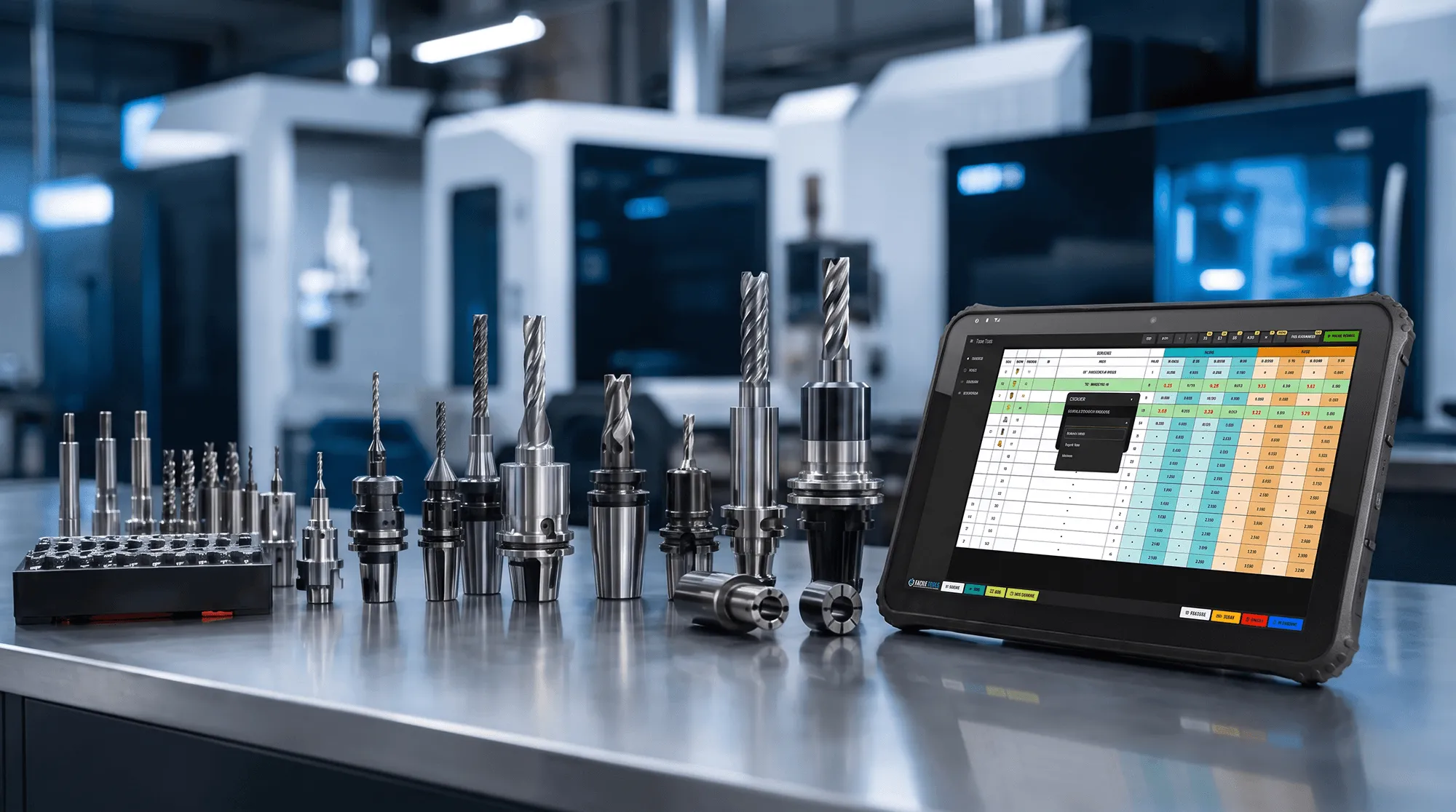 Utensili e portautensili per lavorazioni CNC